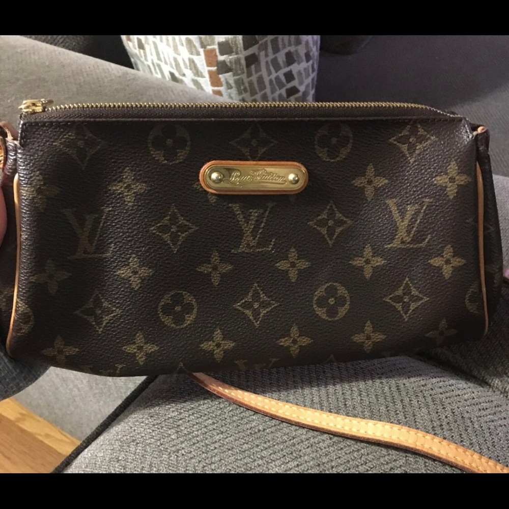 Authentic Louis Vuitton Eva crossbody shoulder bag